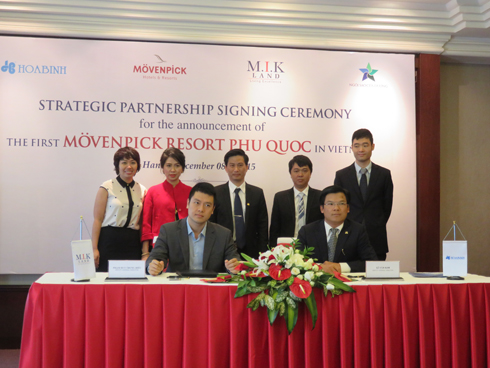 Ký kết thỏa thuận hợp tác chiến lược dự án Movenpick Resort Phú Quốc